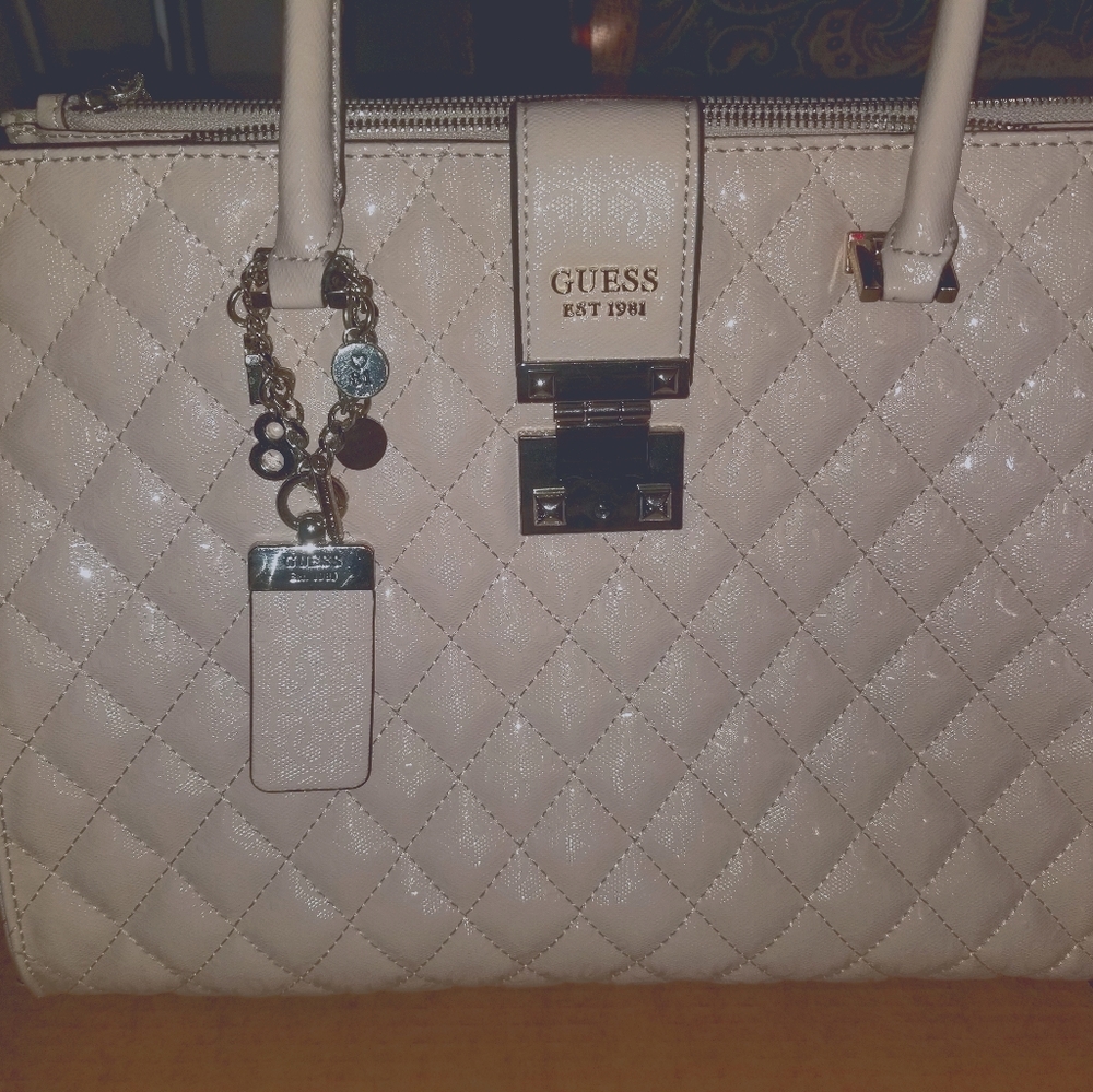 Guess pink bag